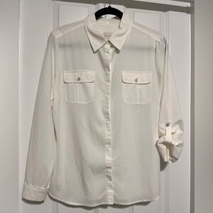 Chico’s Button Front Blouse